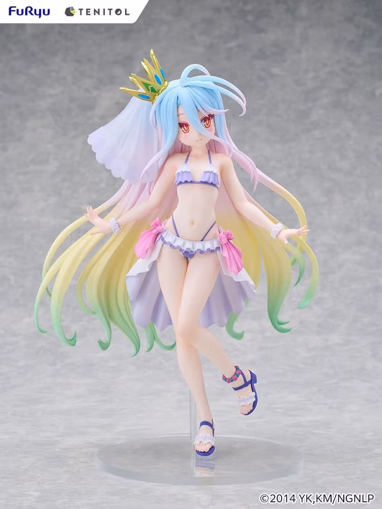 No Game No Life Tenitol Tall Shiro (Swimwear Dress Ver.) Figure