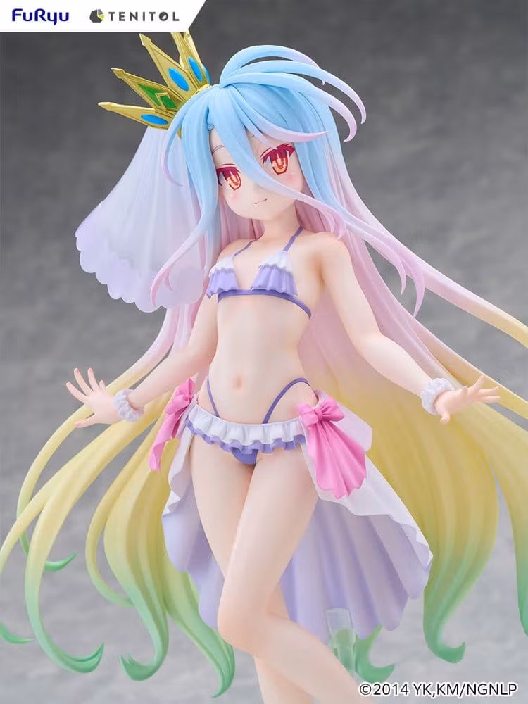 No Game No Life Tenitol Tall Shiro (Swimwear Dress Ver.) Figure