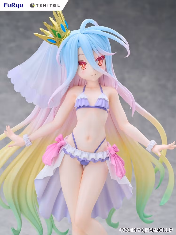 No Game No Life Tenitol Tall Shiro (Swimwear Dress Ver.) Figure