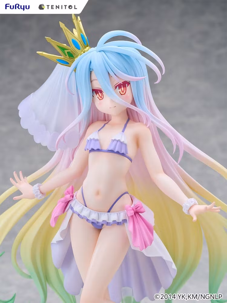 No Game No Life Tenitol Tall Shiro (Swimwear Dress Ver.) Figure