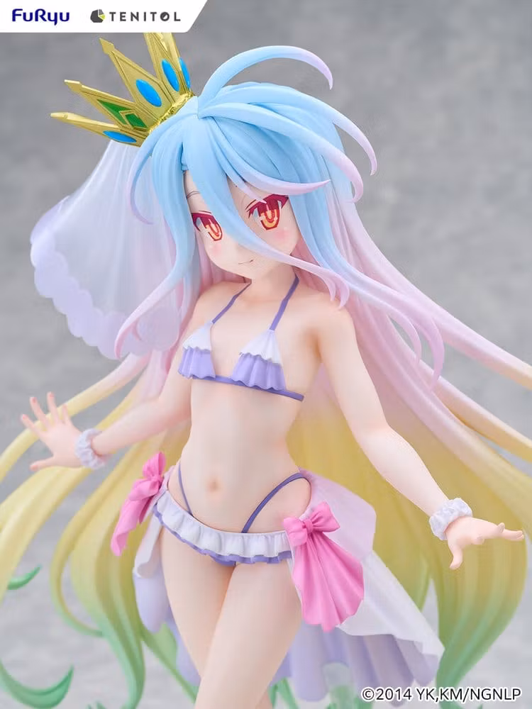 No Game No Life Tenitol Tall Shiro (Swimwear Dress Ver.) Figure