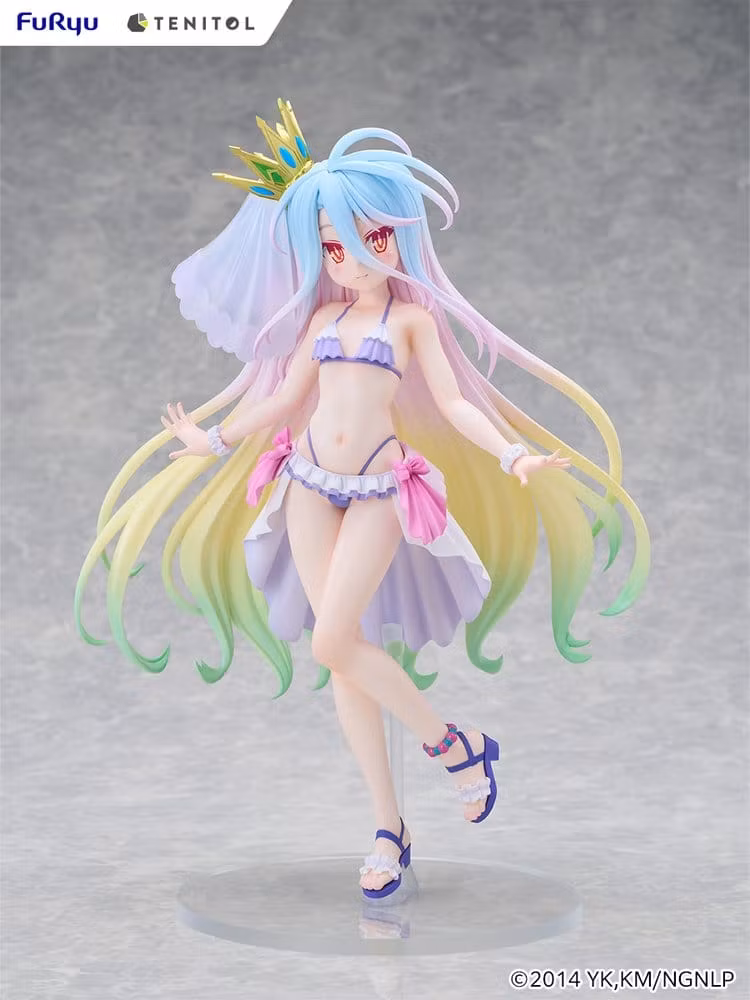 No Game No Life Tenitol Tall Shiro (Swimwear Dress Ver.) Figure