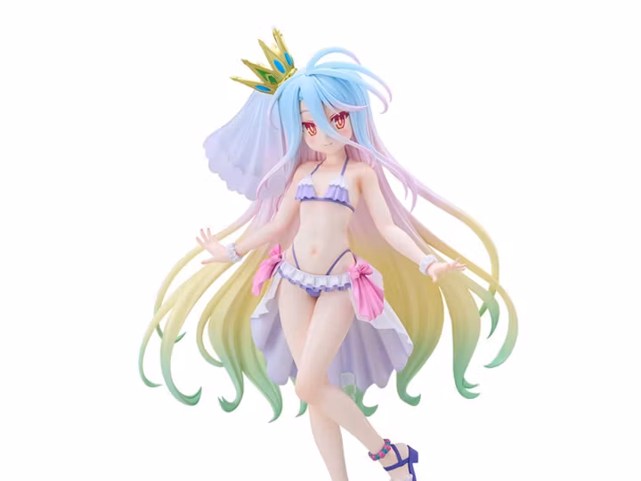 No Game No Life Tenitol Tall Shiro (Swimwear Dress Ver.) Figure