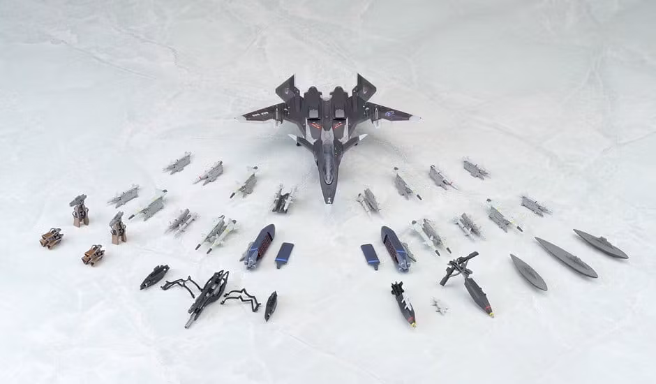 Yukikaze Fairy Air Force Tactical Reconnaissance Model Kit 1/100 FFR-41MR Mave Yukikaze Renewal Ver.