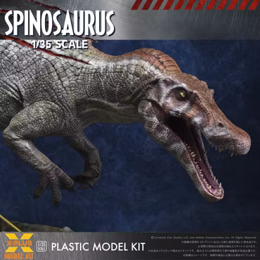 Jurassic Park III Spinosaurus 1/35 Scale Model Kit (2nd Rerelease)