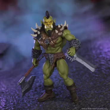 Immortal Champions Orc Warrior Chieftain Action Figure