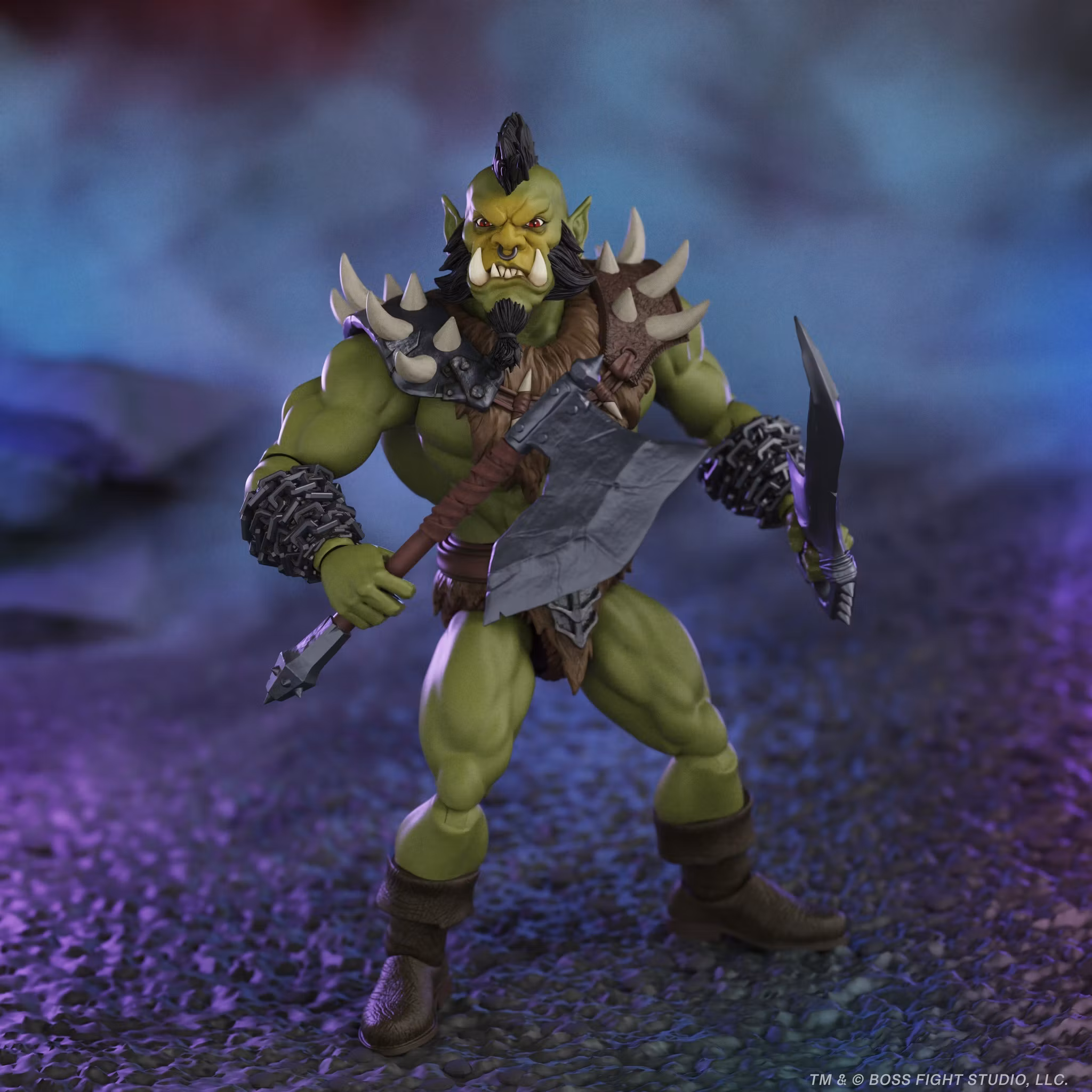 Immortal Champions Orc Warrior Chieftain Action Figure
