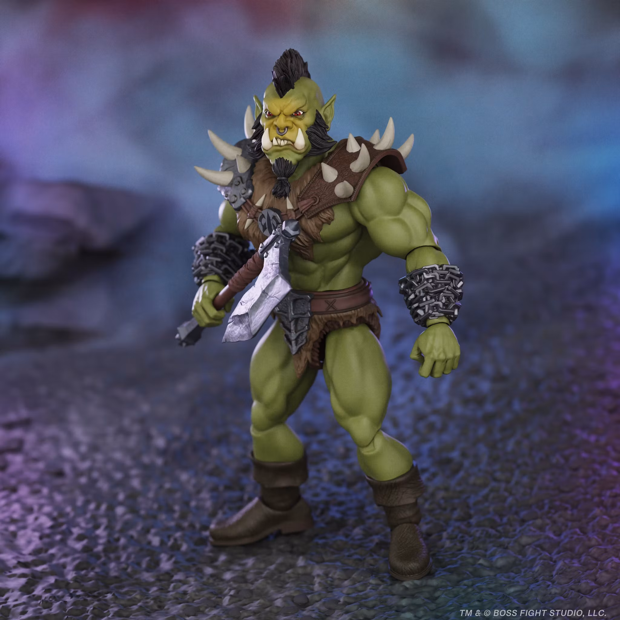 Immortal Champions Orc Warrior Chieftain Action Figure