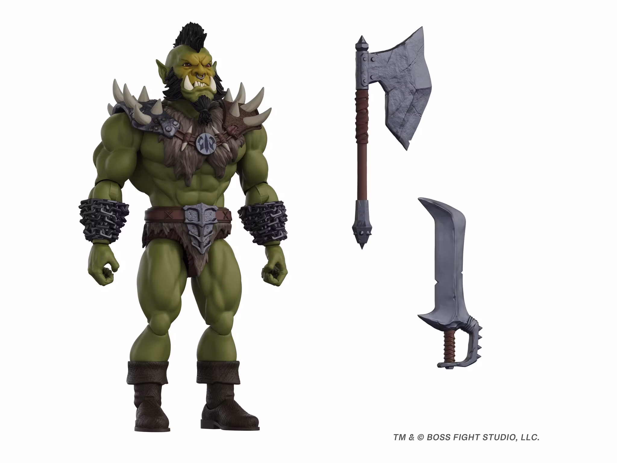 Immortal Champions Orc Warrior Chieftain Action Figure