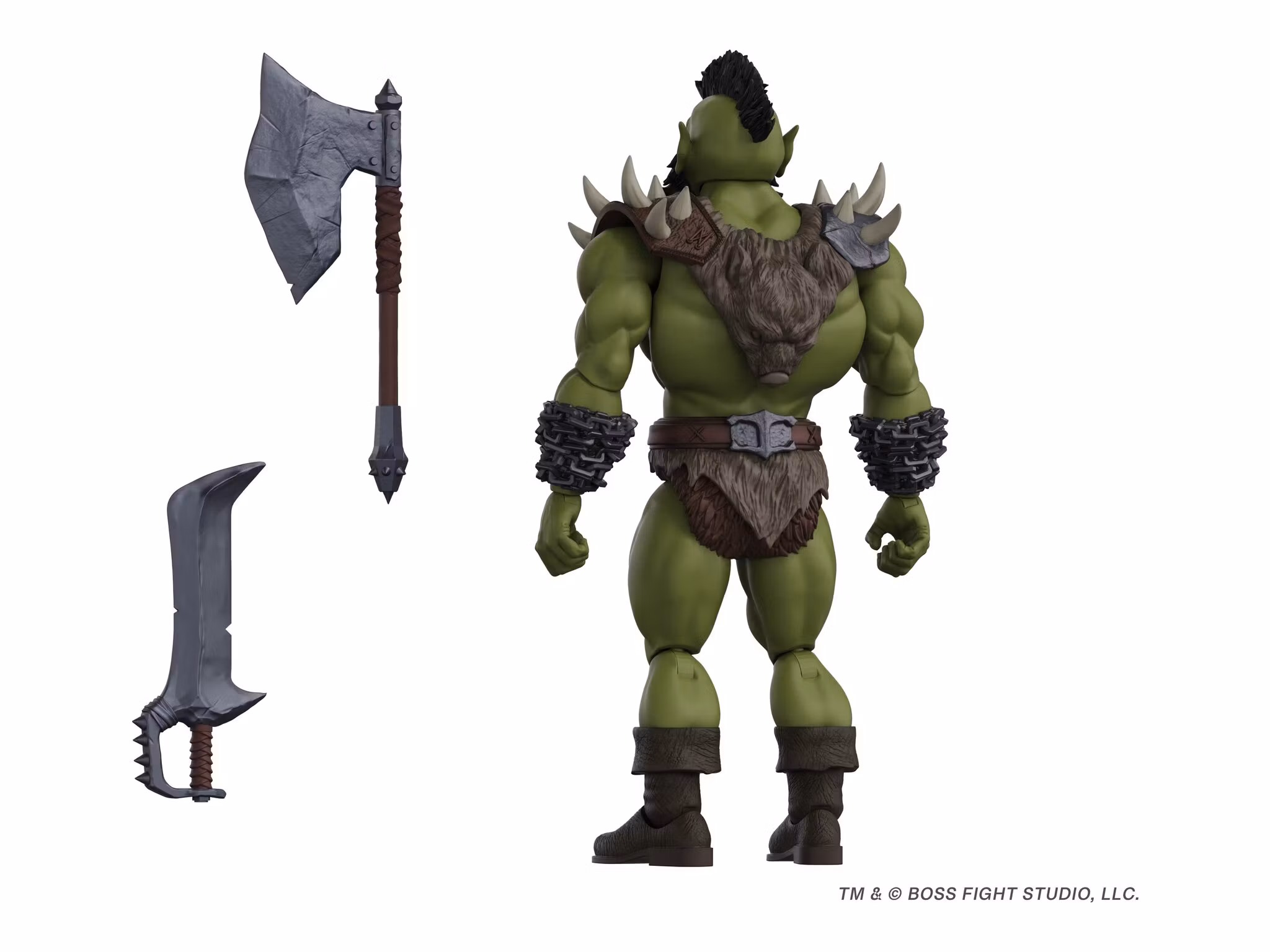 Immortal Champions Orc Warrior Chieftain Action Figure