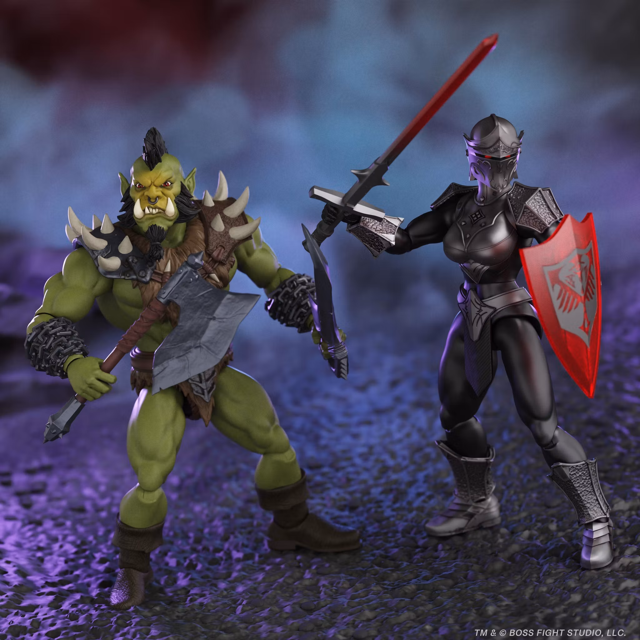 Immortal Champions Orc Warrior Chieftain Action Figure