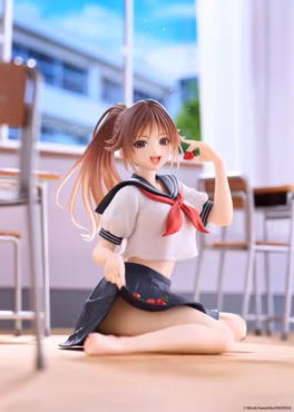Strawberry 100% Desktop Cute Satsuki Kitaoji (School Uniform Ver.) Figure