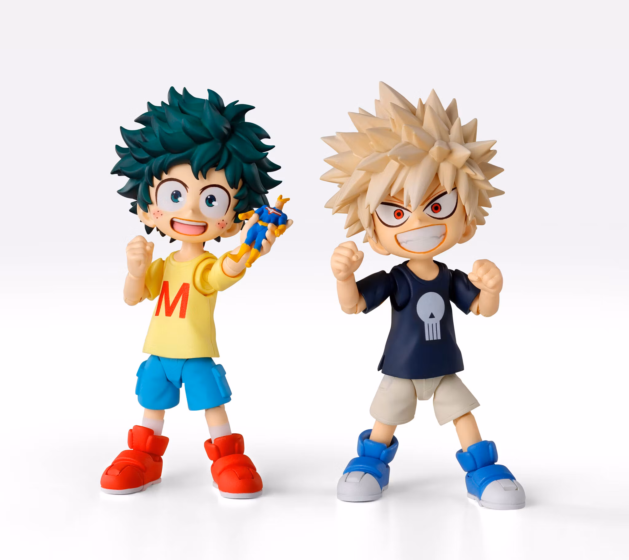 My Hero Academia S.H.Figuarts Izuku Midoriya & Katsuki Bakugo (Childhood Set) Action Figure Set