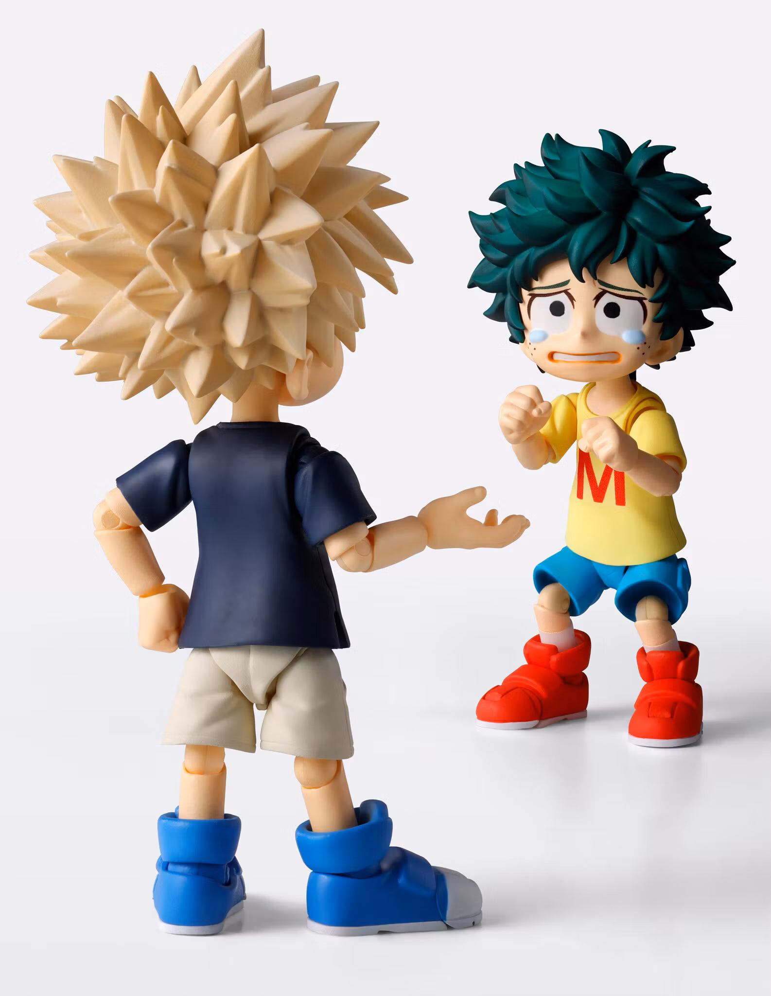 My Hero Academia S.H.Figuarts Izuku Midoriya & Katsuki Bakugo (Childhood Set) Action Figure Set