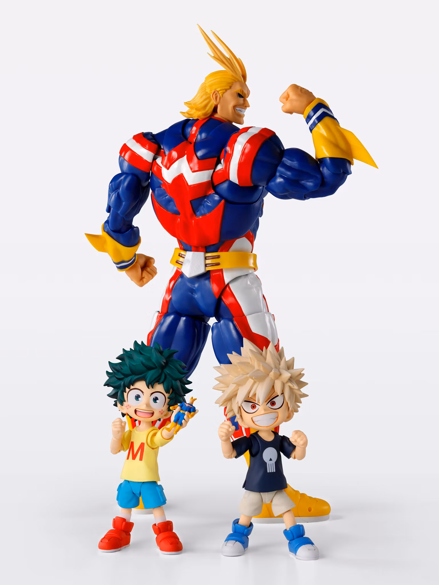 My Hero Academia S.H.Figuarts Izuku Midoriya & Katsuki Bakugo (Childhood Set) Action Figure Set
