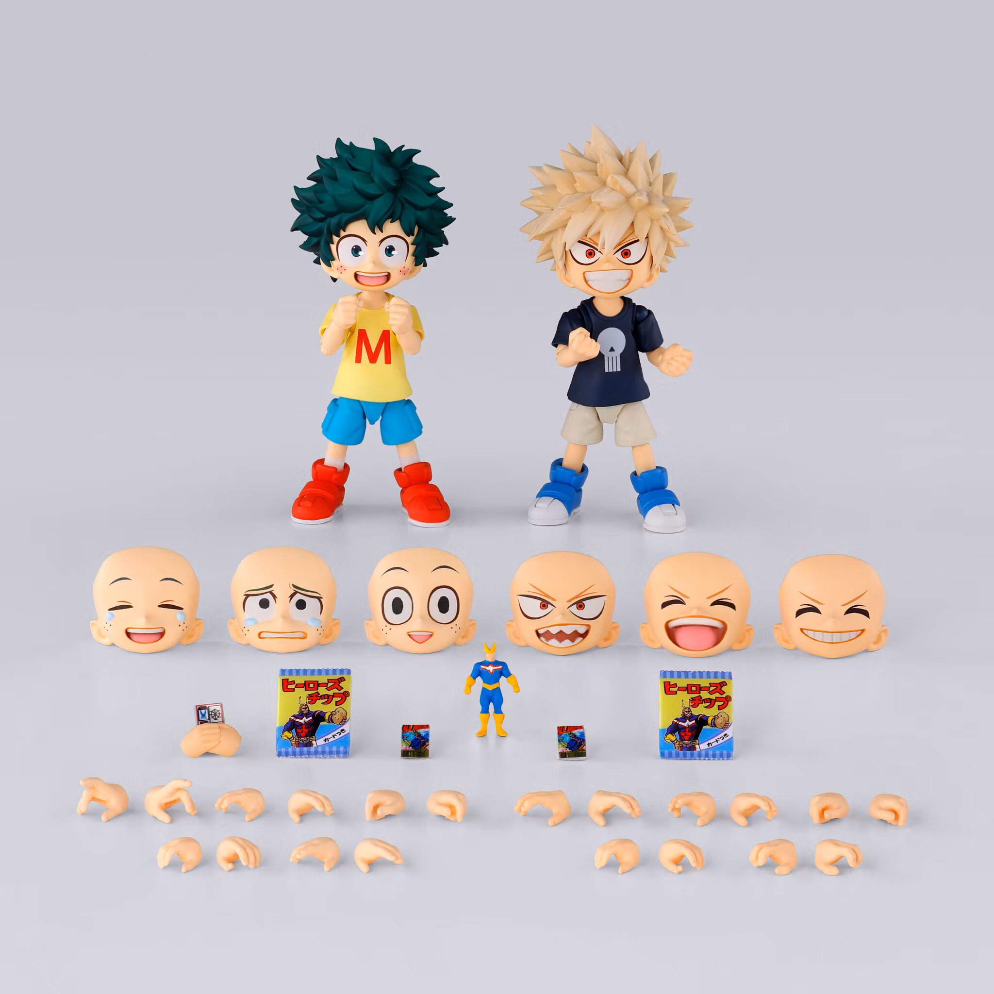My Hero Academia S.H.Figuarts Izuku Midoriya & Katsuki Bakugo (Childhood Set) Action Figure Set