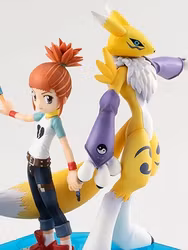 Digimon Tamers G.E.M. Series Renamon & Rika Nonaka (Rerelease)