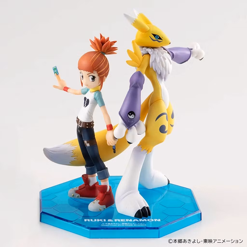 Digimon Tamers G.E.M. Series Renamon & Rika Nonaka (Rerelease)