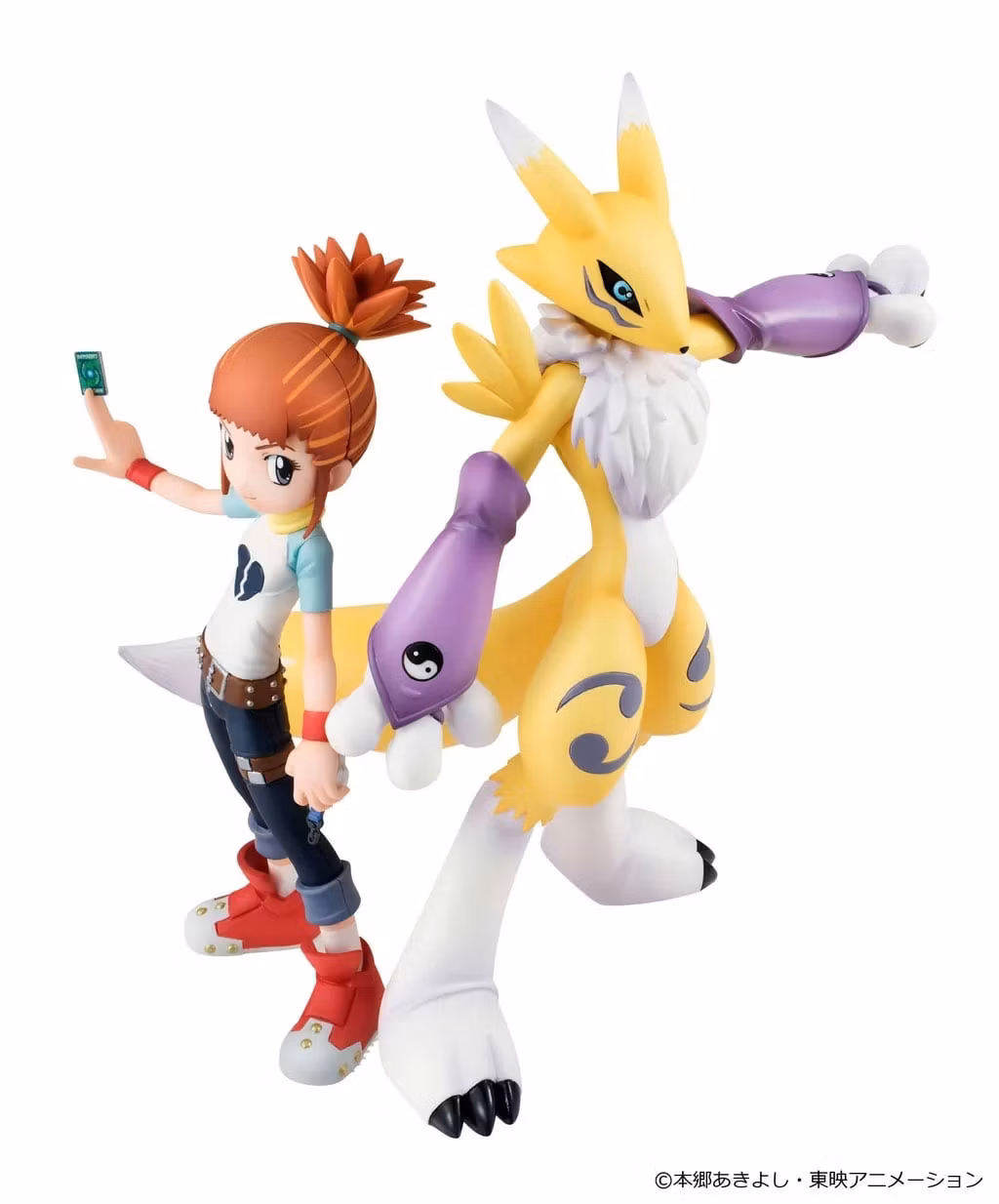 Digimon Tamers G.E.M. Series Renamon & Rika Nonaka (Rerelease)