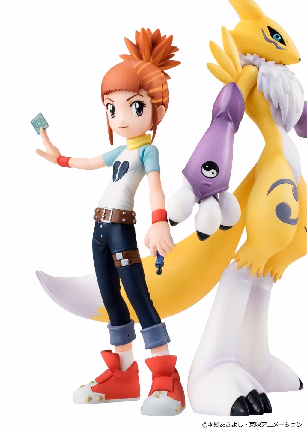 Digimon Tamers G.E.M. Series Renamon & Rika Nonaka (Rerelease)