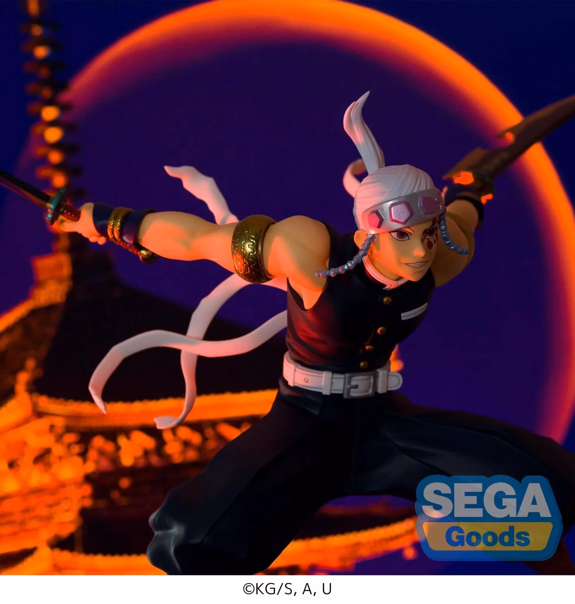 Demon Slayer: Kimetsu no Yaiba FiGURiZMa Tengen Uzui Figure (Rerelease)