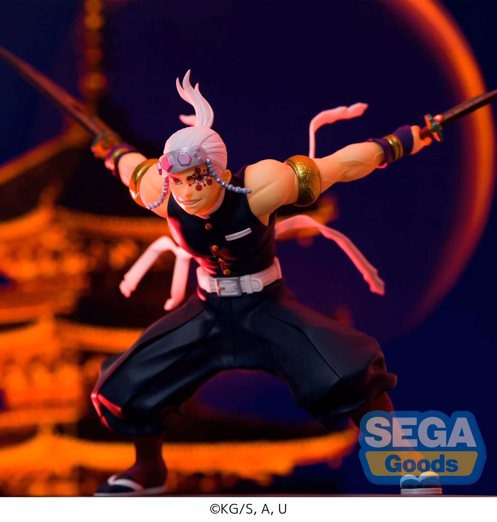Demon Slayer: Kimetsu no Yaiba FiGURiZMa Tengen Uzui Figure (Rerelease)