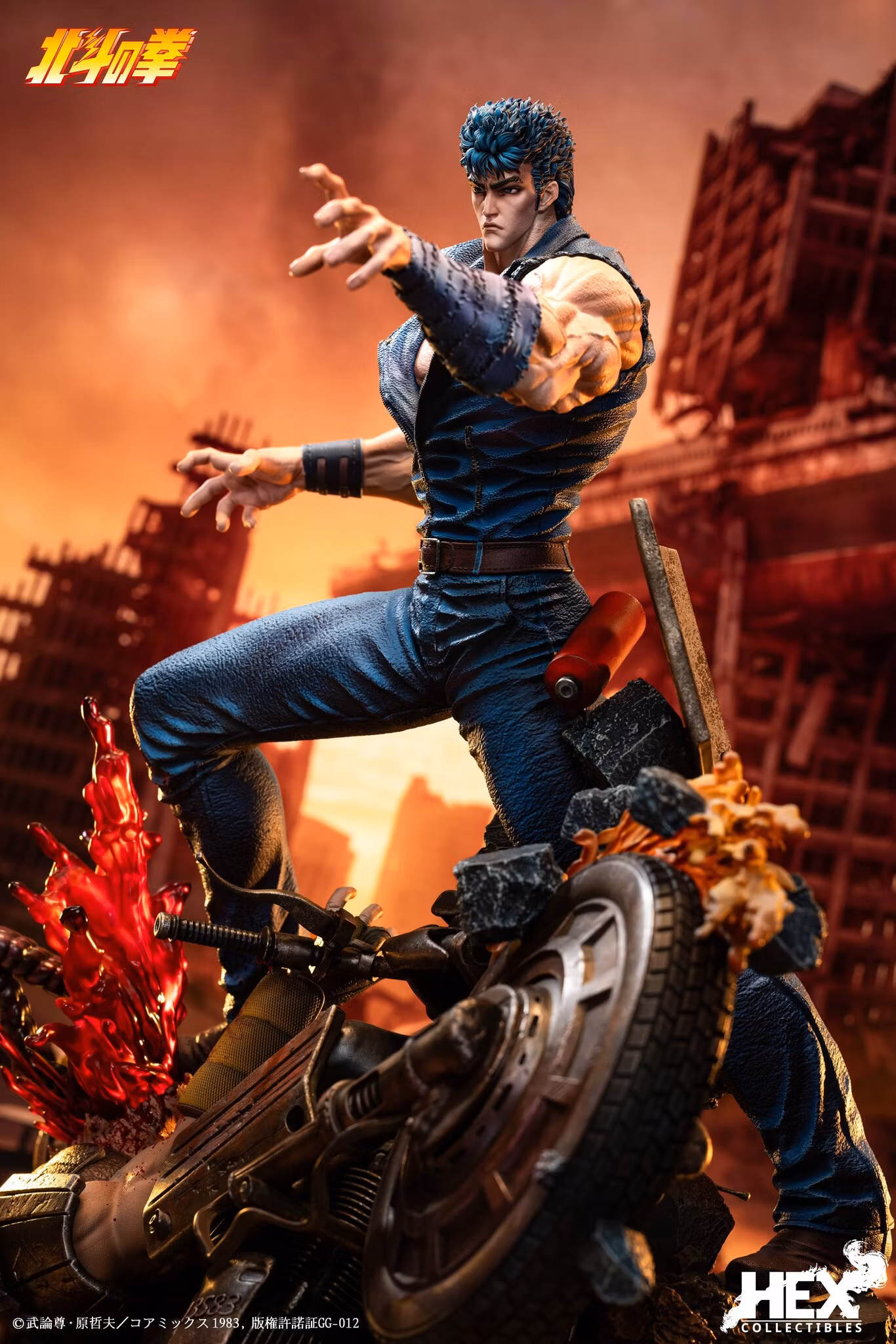 Fist of the North Star 40th Anniversary Kenshiro 1/6 Scale Statue