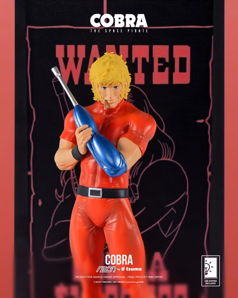 Cobra NEON Cobra The Space Pirate Lighted Display Figure