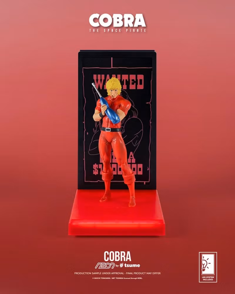 Cobra NEON Cobra The Space Pirate Lighted Display Figure