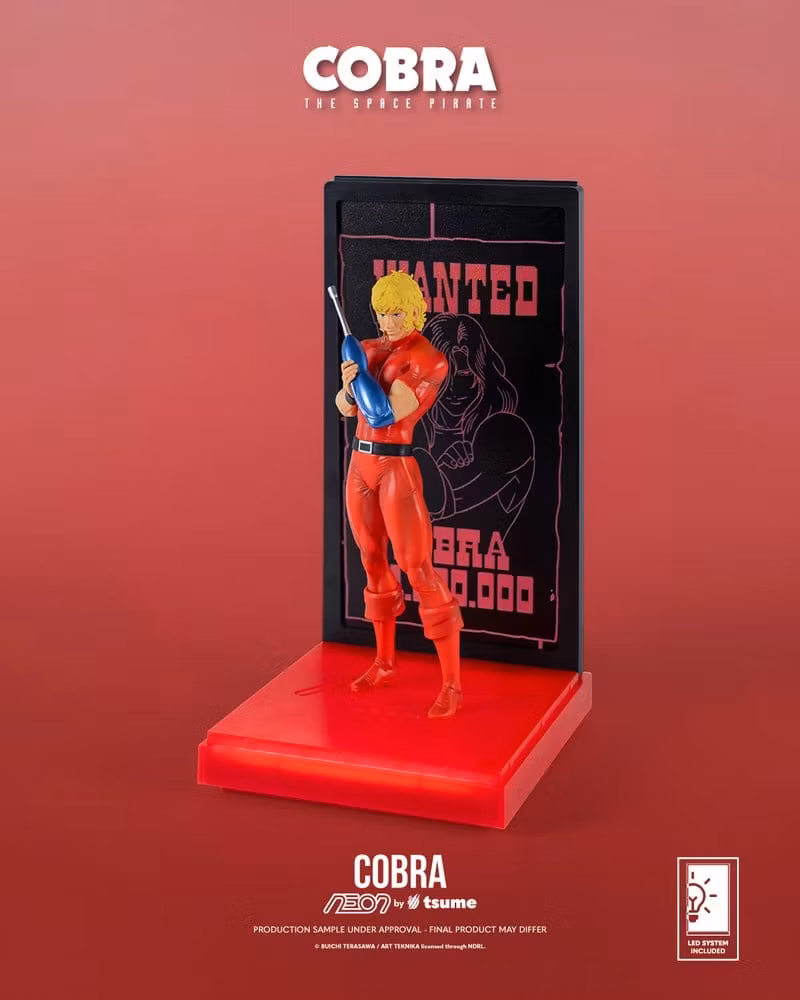 Cobra NEON Cobra The Space Pirate Lighted Display Figure