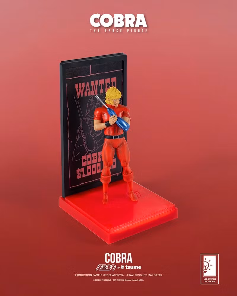 Cobra NEON Cobra The Space Pirate Lighted Display Figure