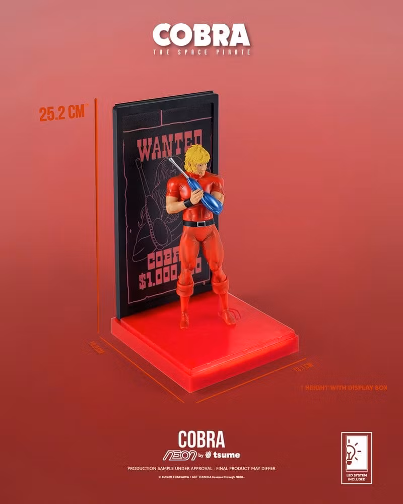 Cobra NEON Cobra The Space Pirate Lighted Display Figure