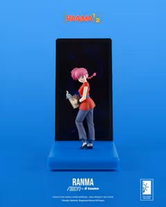 Ranma NEON Ranma Saotome Girl Lighted Display Figure