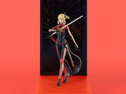 Solo Leveling NEON Cha Hae-In Lighted Display Figure