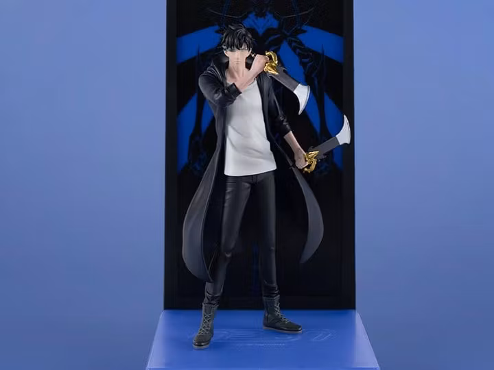 Solo Leveling NEON Sung Jinwoo Lighted Display Figure