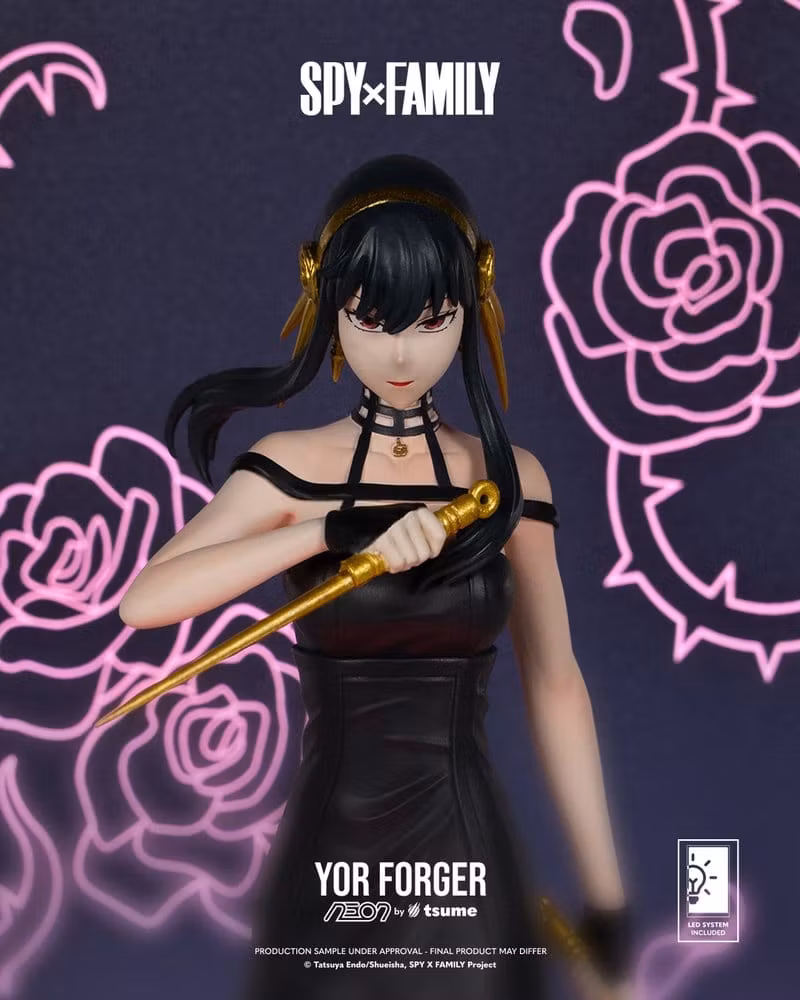 Spy x Family NEON Yor Forger Lighted Display Figure