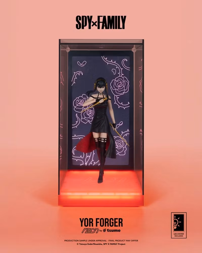Spy x Family NEON Yor Forger Lighted Display Figure