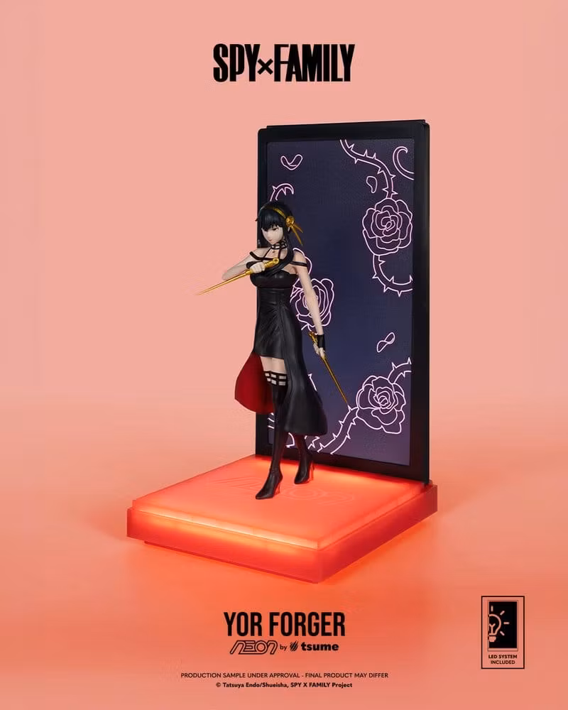 Spy x Family NEON Yor Forger Lighted Display Figure
