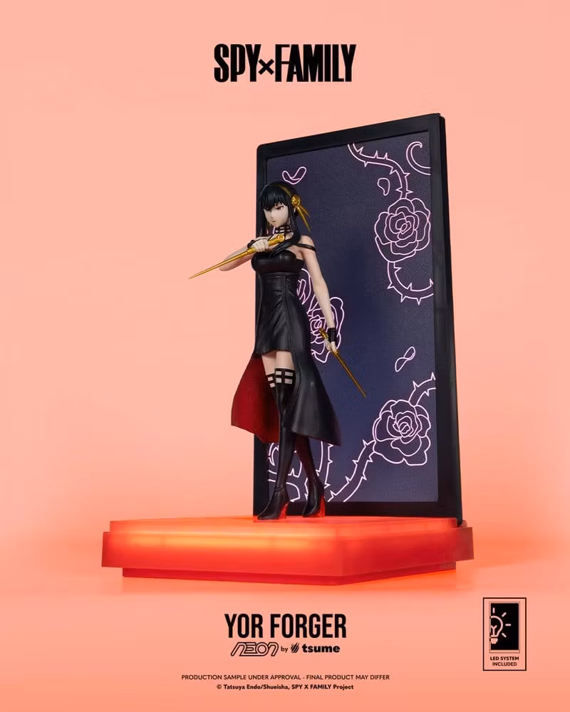 Spy x Family NEON Yor Forger Lighted Display Figure
