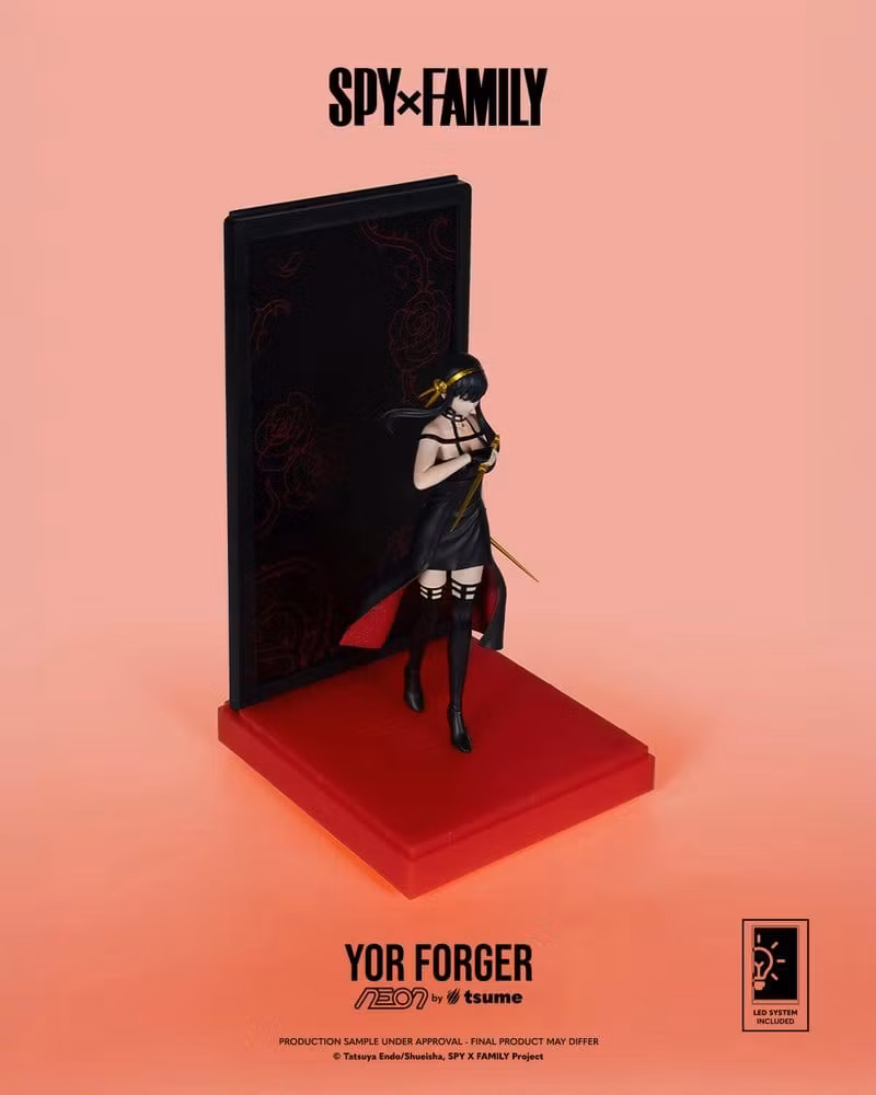Spy x Family NEON Yor Forger Lighted Display Figure