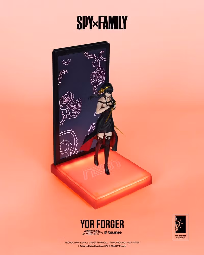 Spy x Family NEON Yor Forger Lighted Display Figure