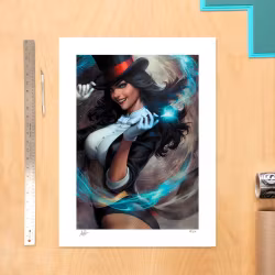 DC Comics Fine Art Print Zatanna: Bring Down the House