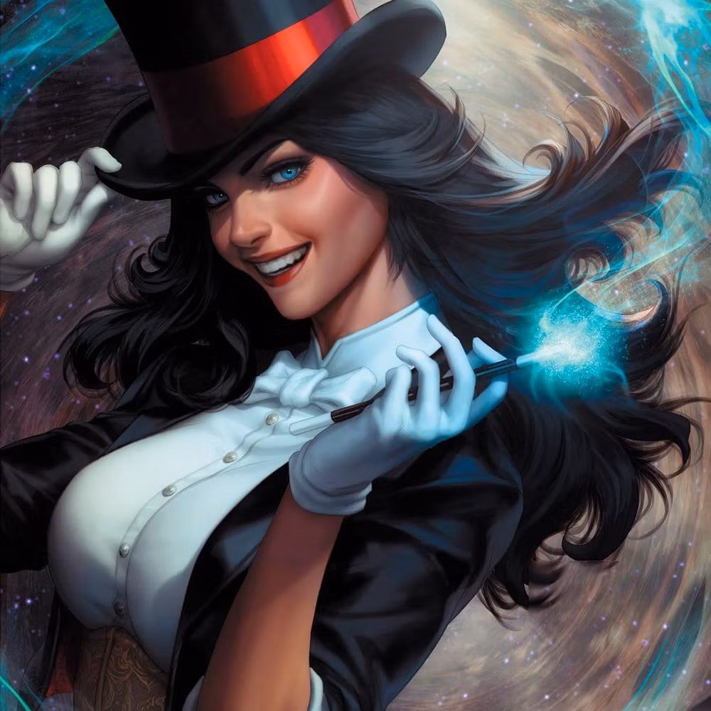 DC Comics Fine Art Print Zatanna: Bring Down the House