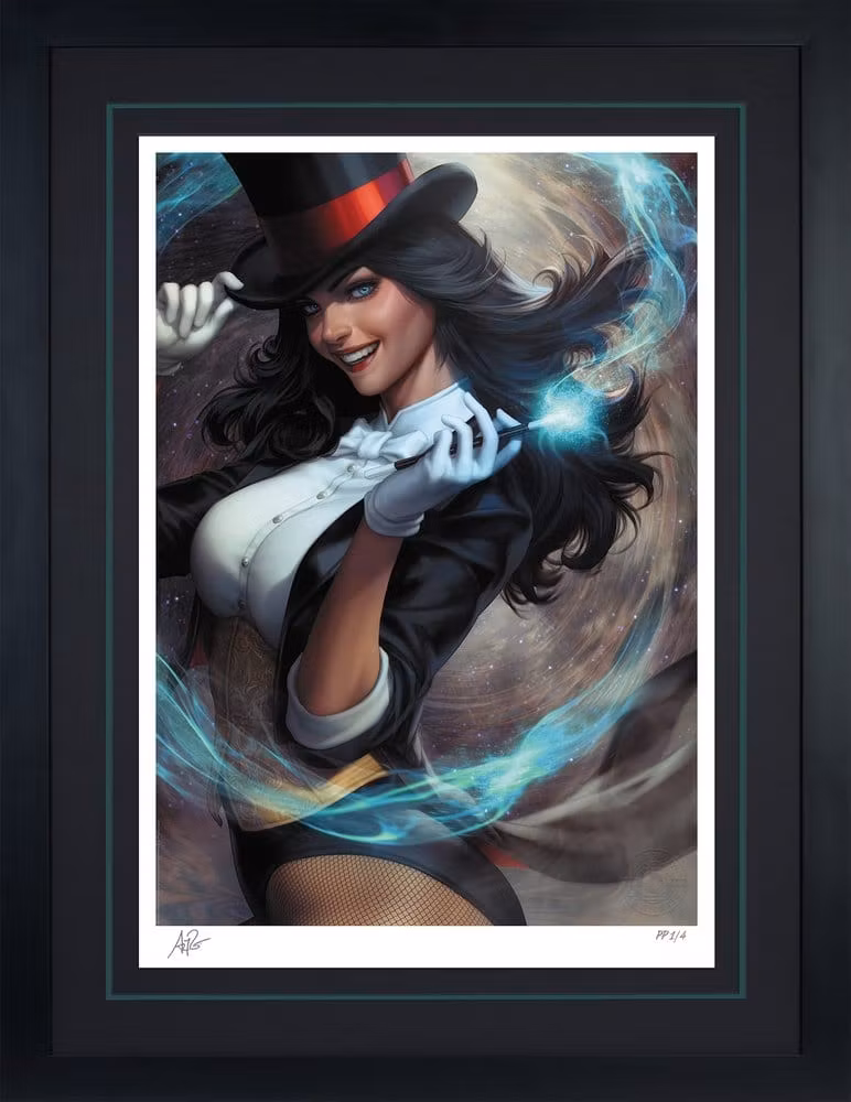 DC Comics Fine Art Print Zatanna: Bring Down the House