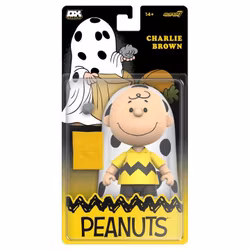 Peanuts Deluxe Wave 01 Action Figure Charlie Brown (with Ghost Sheet)