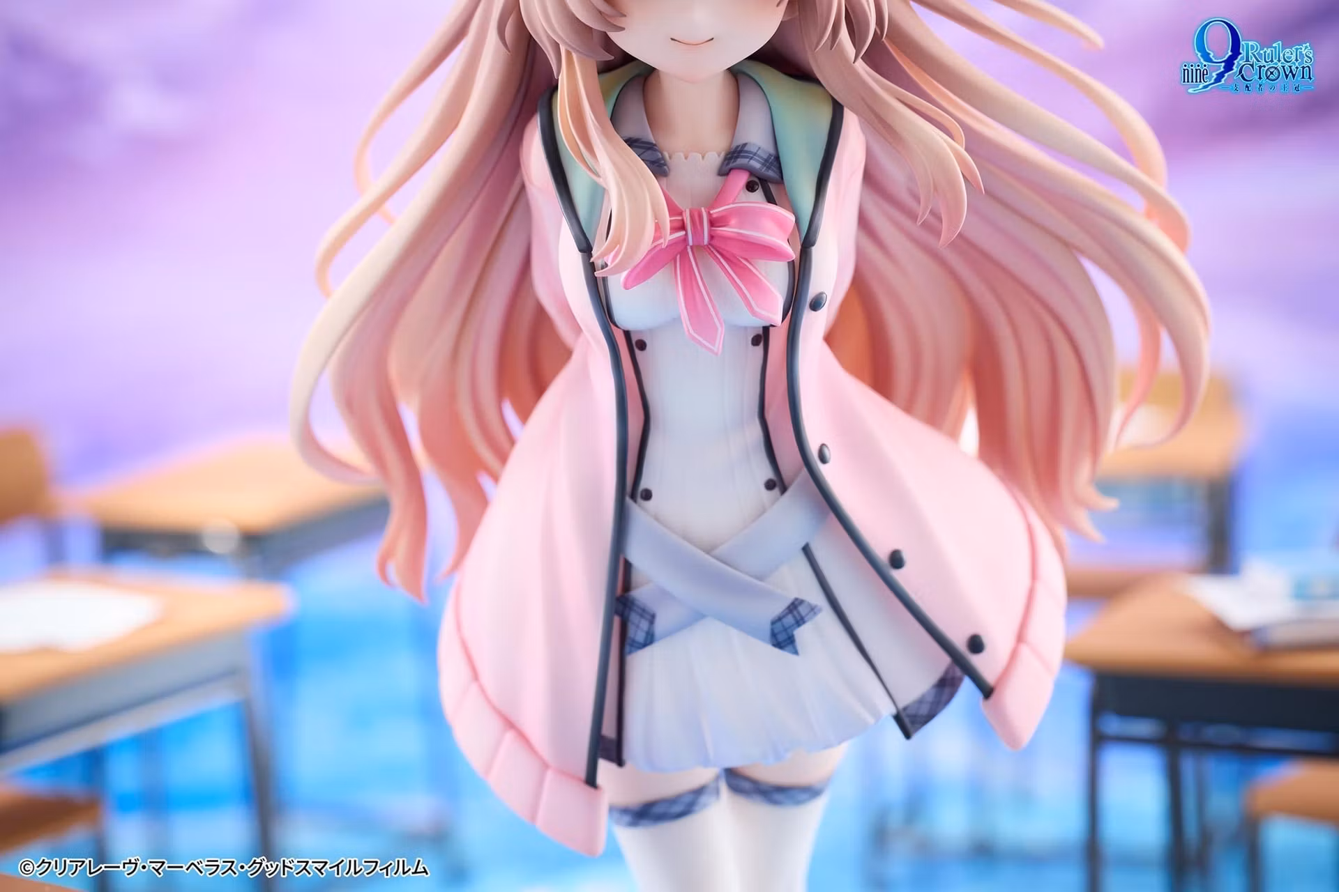 9-nine Ruler's Crown Kujou Miyako (Normal Ver.) 1/6 Scale Figure