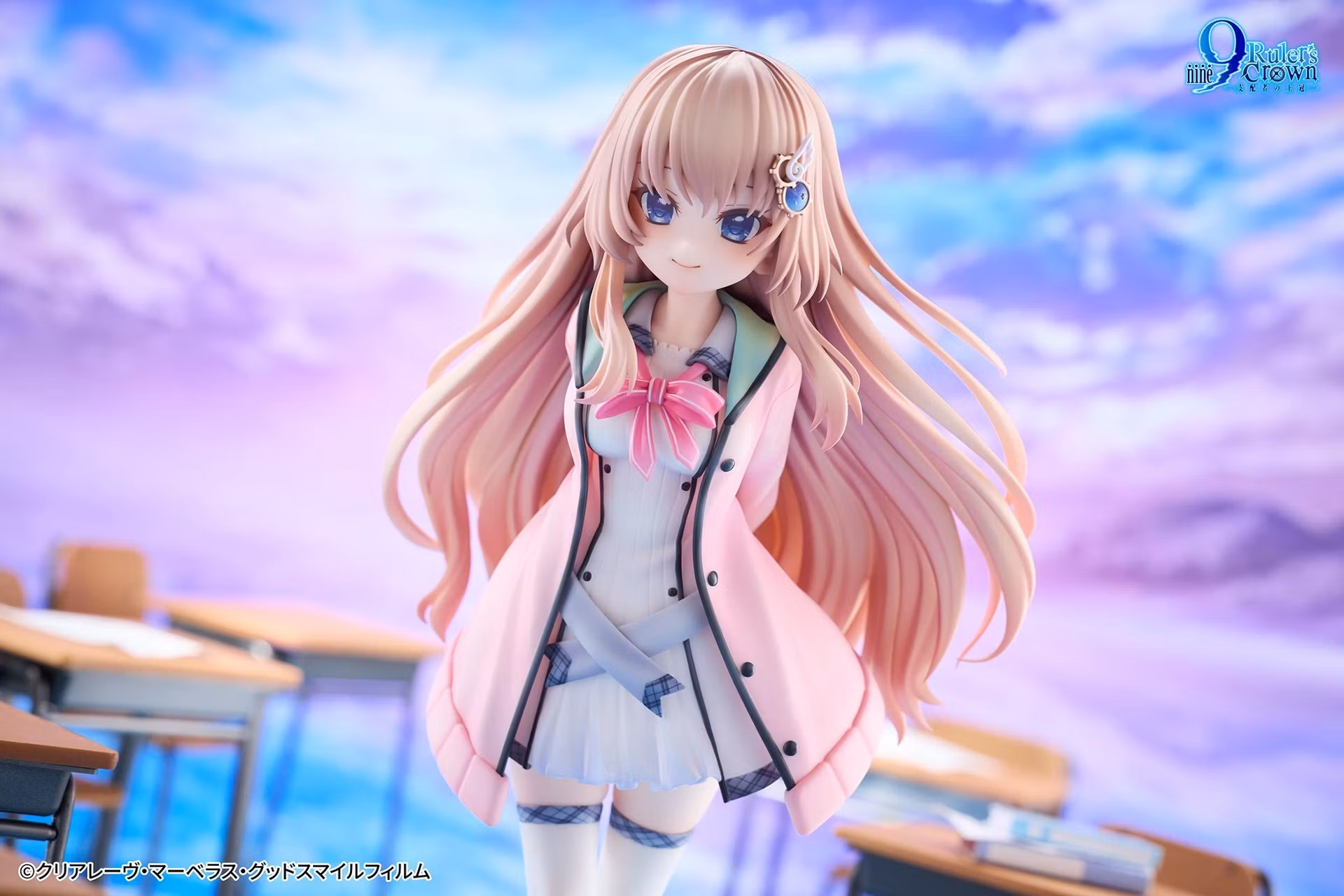 9-nine Ruler's Crown Kujou Miyako (Deluxe Ver.) 1/6 Scale Figure