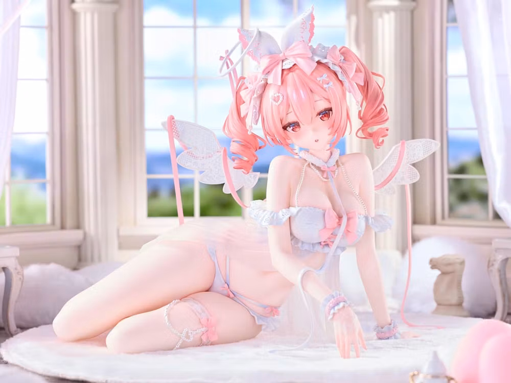 Rosuuri Illustration White Rabbit Rosu (Angel Standard Ver.) 1/4 Scale Figure