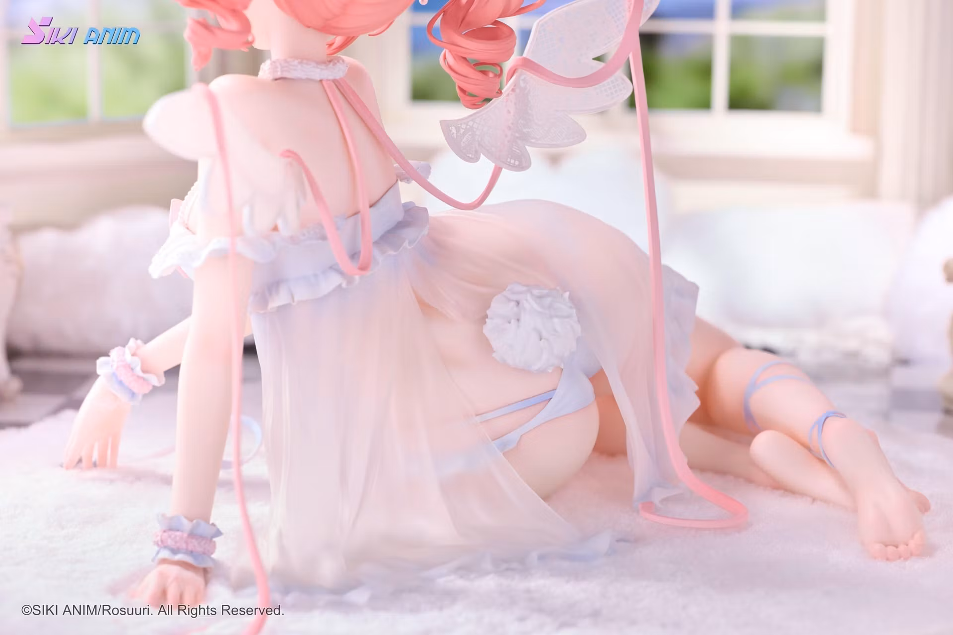 Rosuuri Illustration White Rabbit Rosu (Angel Standard Ver.) 1/4 Scale Figure