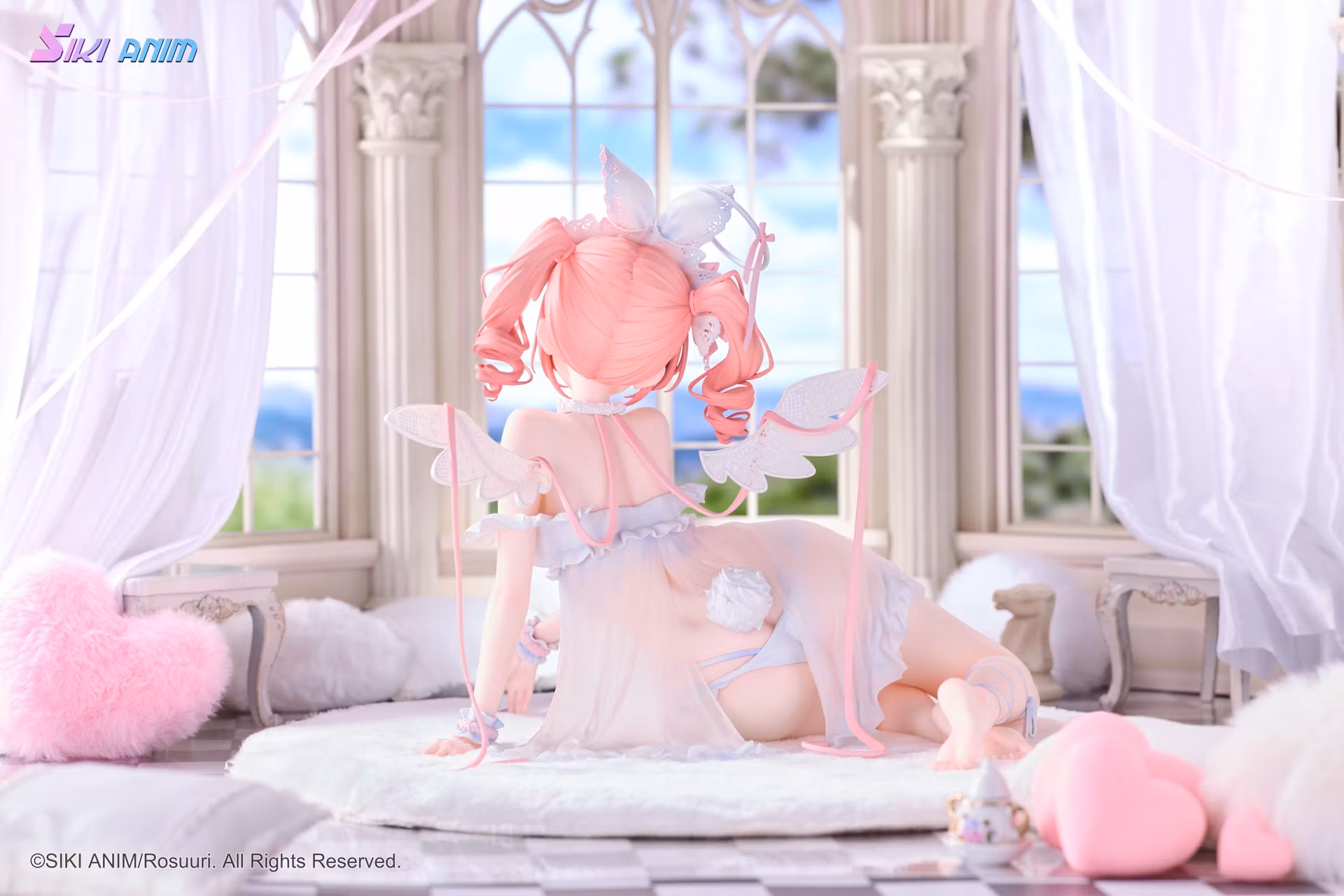 Rosuuri Illustration White Rabbit Rosu (Angel Deluxe Ver.) 1/4 Scale Figure